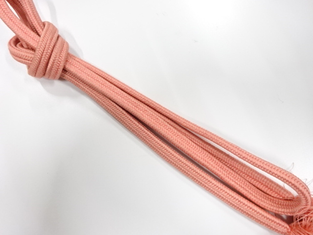 正絹　無形文化財　道明製　手組帯締め